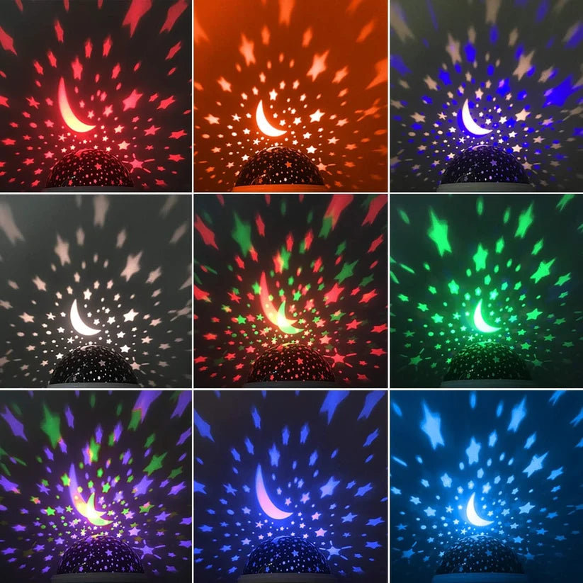 360° Starry Sky LED Projector Lamp
